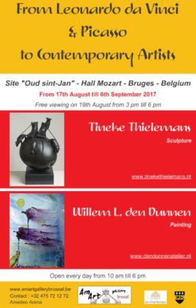 Exposition Tineke Thielemans & Guillaume den Dunnen